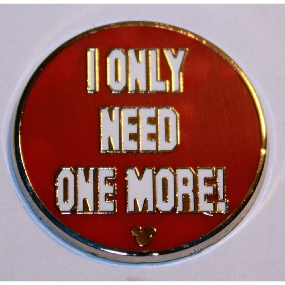 2010 Hidden Mickey - Pin Trading Phrases - I Only Need